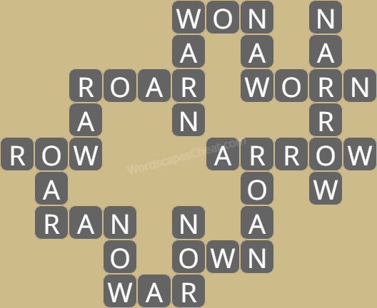 Wordscapes level 7802 answers