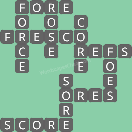 Wordscapes level 7815 answers