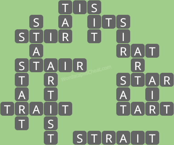 Wordscapes level 7824 answers
