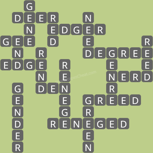 Wordscapes level 7843 answers