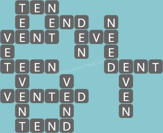 Wordscapes level 7866 answers
