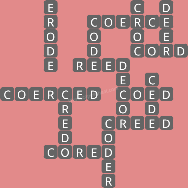 Wordscapes level 7891 answers