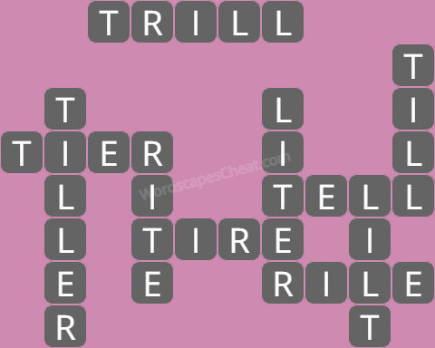 Wordscapes level 7899 answers