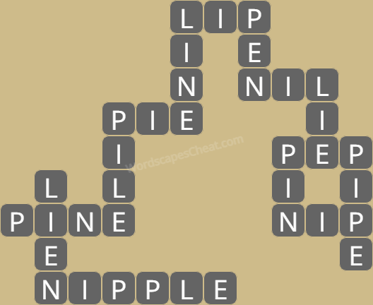 Wordscapes level 7962 answers