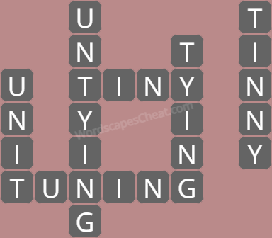 Wordscapes level 7980 answers