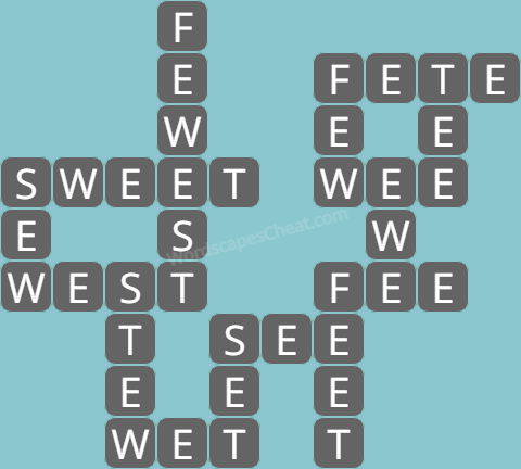 Wordscapes level 8026 answers