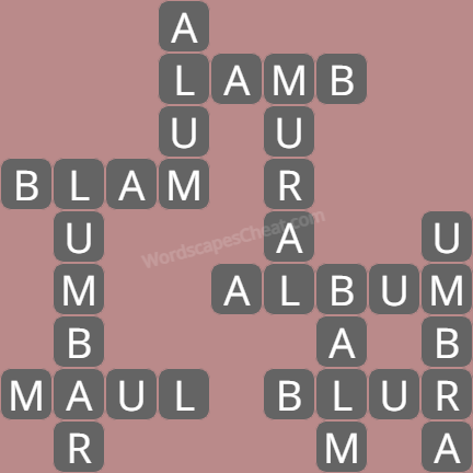 Wordscapes level 8030 answers