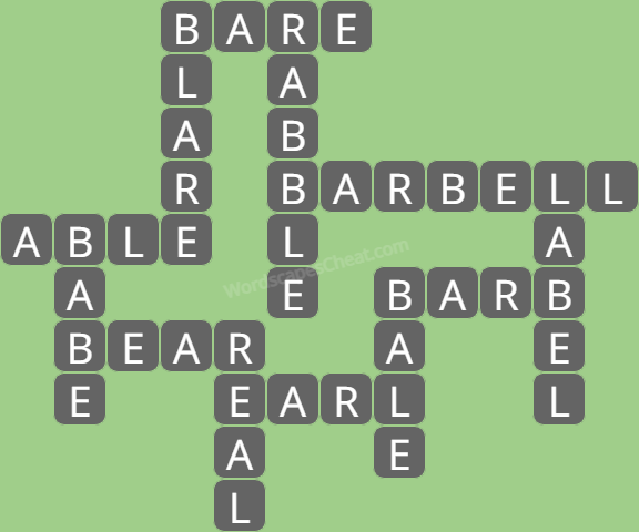 Wordscapes level 8064 answers