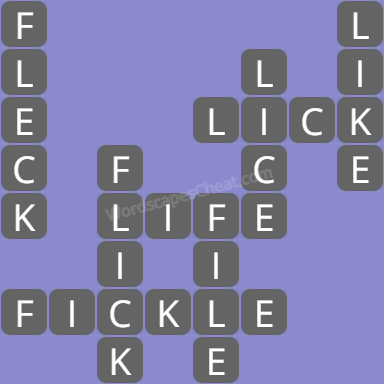 Wordscapes level 8077 answers