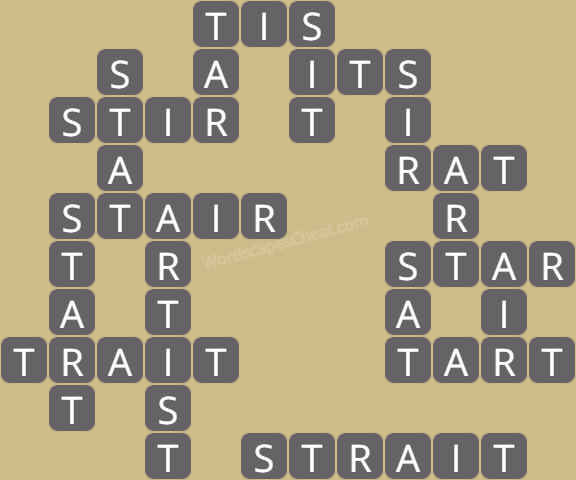 Wordscapes level 8082 answers