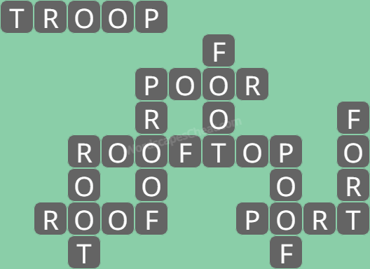 Wordscapes level 8095 answers