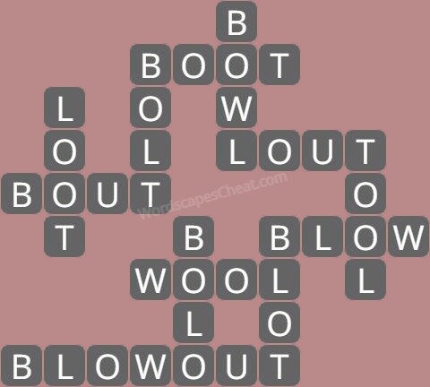Wordscapes level 8120 answers
