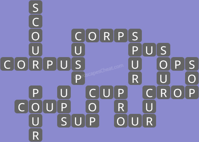 Wordscapes level 8127 answers