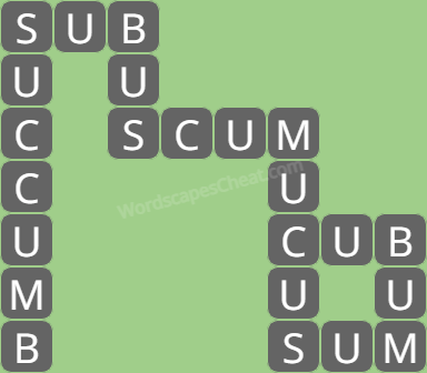 Wordscapes level 8134 answers