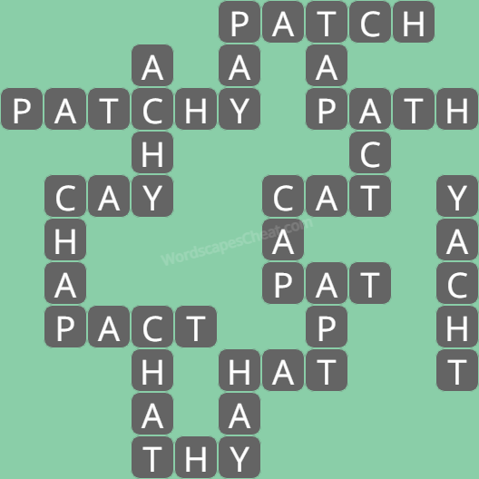 Wordscapes level 8135 answers