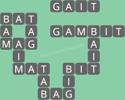 Wordscapes level 8225 answers