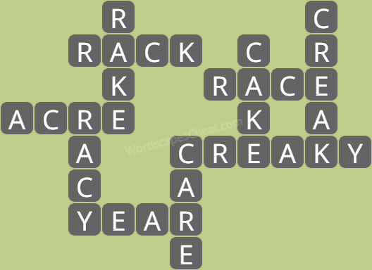 Wordscapes level 8233 answers