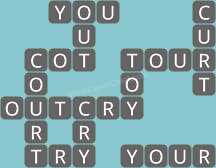 Wordscapes level 8236 answers
