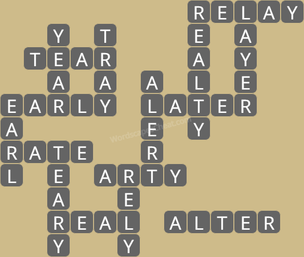 Wordscapes level 8262 answers