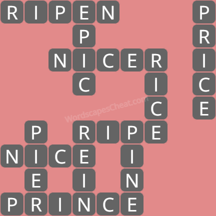 Wordscapes level 8291 answers