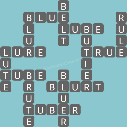 Wordscapes level 8296 answers