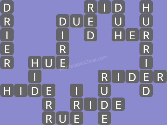 Wordscapes level 8317 answers
