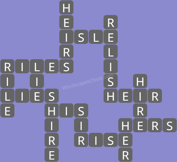 Wordscapes level 8337 answers