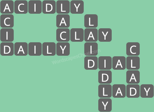 Wordscapes level 8355 answers