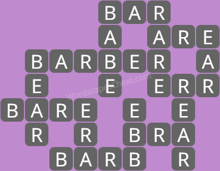 Wordscapes level 8368 answers
