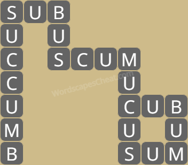 Wordscapes level 8392 answers