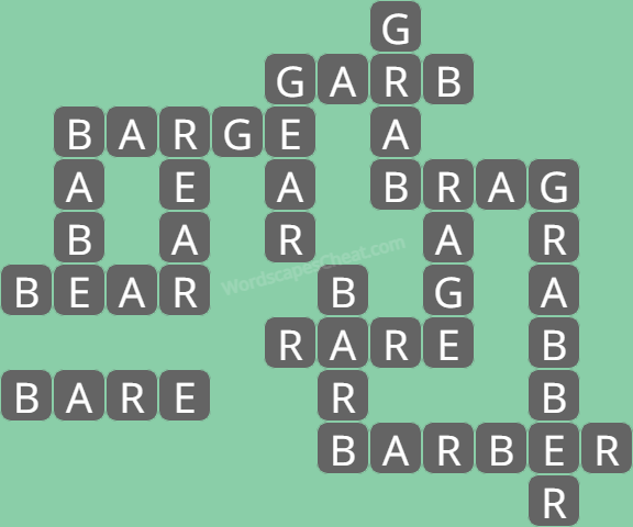 Wordscapes level 8405 answers
