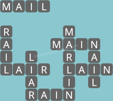 Wordscapes level 8406 answers