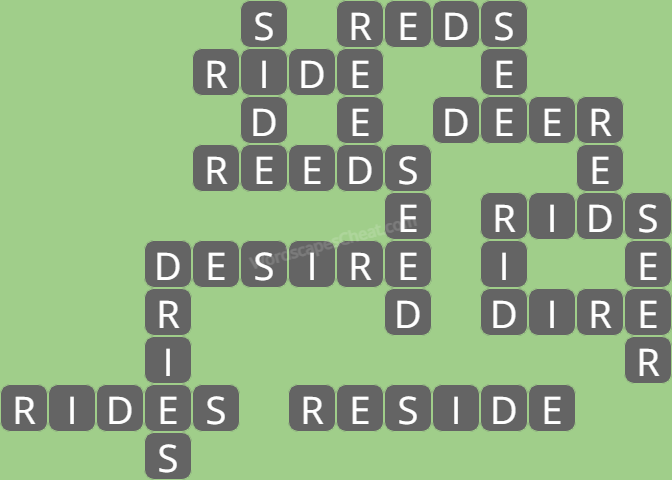 Wordscapes level 8444 answers