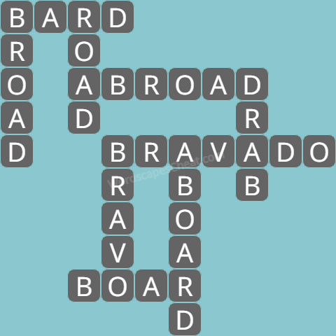 Wordscapes level 8456 answers