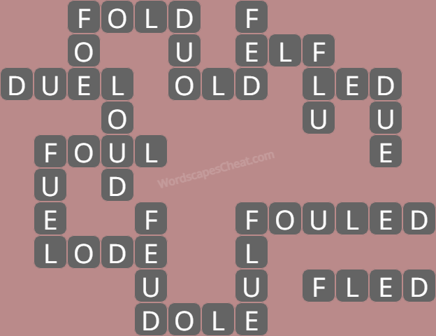 Wordscapes level 8470 answers