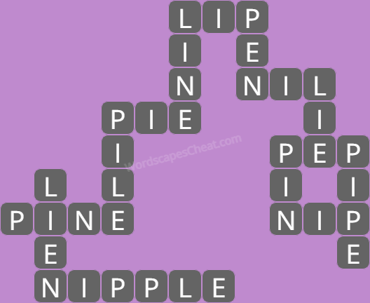 Wordscapes level 8478 answers