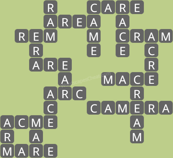Wordscapes level 8483 answers