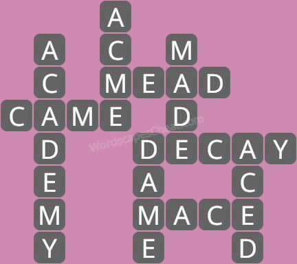Wordscapes level 8549 answers
