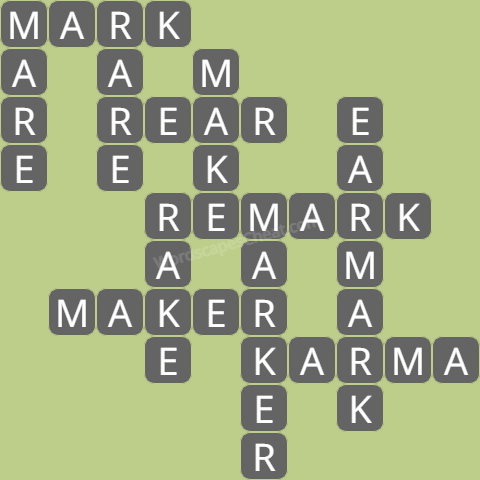 Wordscapes level 8553 answers