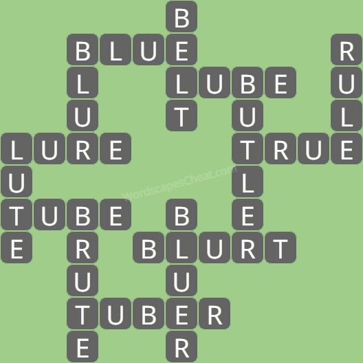 Wordscapes level 8554 answers