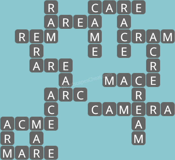 Wordscapes level 8556 answers