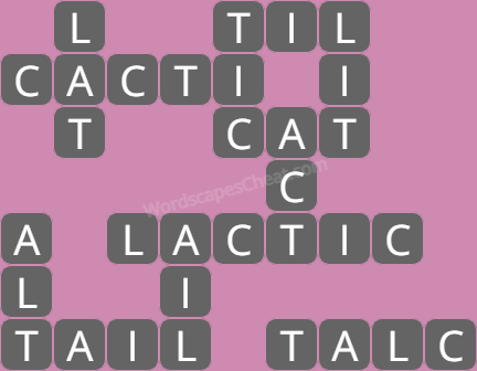 Wordscapes level 8559 answers