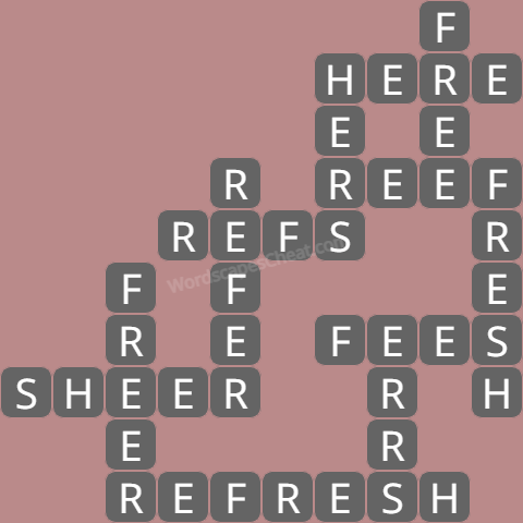 Wordscapes level 8600 answers