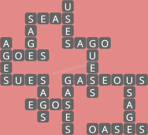 Wordscapes level 8601 answers