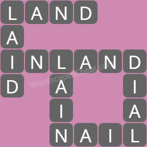 Wordscapes level 8619 answers