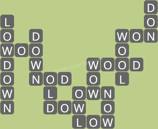 Wordscapes level 8633 answers