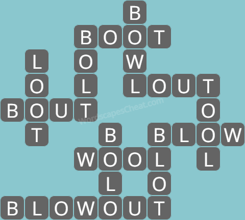 Wordscapes level 8636 answers