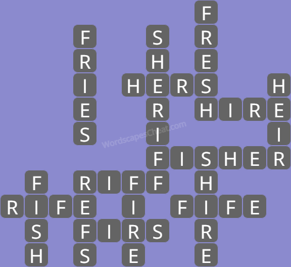 Wordscapes level 8667 answers
