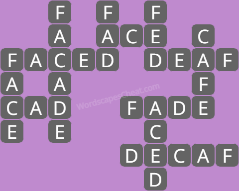 Wordscapes level 8668 answers