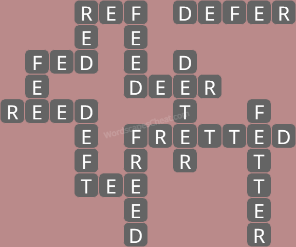Wordscapes level 8670 answers